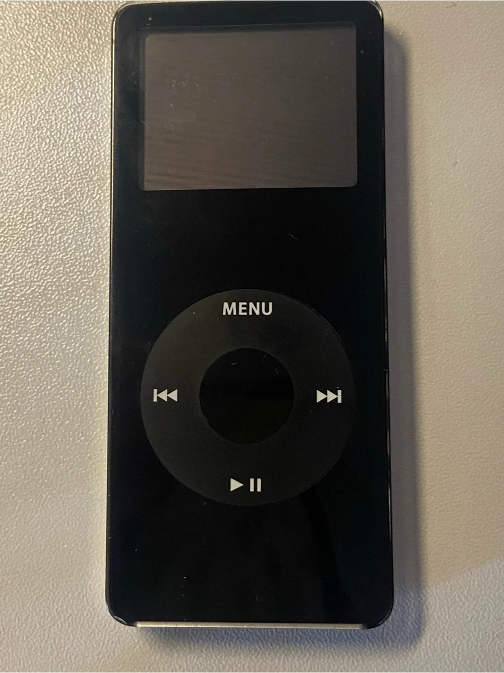 Apple iPod Nano 1st Gen 2GB Black A1137 2005 Tested Powers On Battery Bad